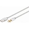 USB polnilno/podatkovni kabel z magnetnim nastavkom Micro USB