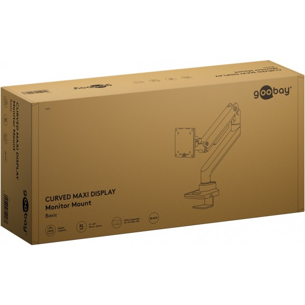 Gaming nosilec za monitor s plinsko vzmetjo od 17 do 49 palcev (43 - 124 cm), največ 20 kg