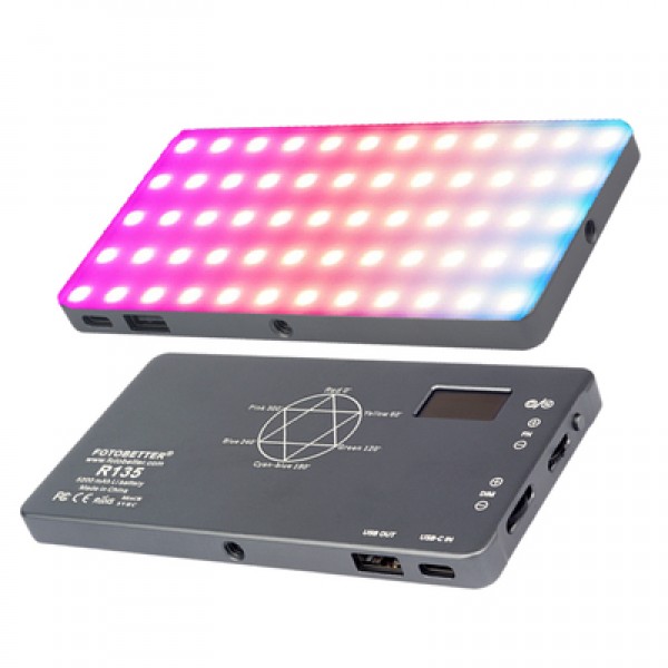 LED lučka za foto - video PANEL R135