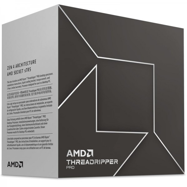 AMD Ryzen Threadripper 7955WX 4,5/5,3GHz 64MB sTR5 350W BOX brez hladilnika procesor