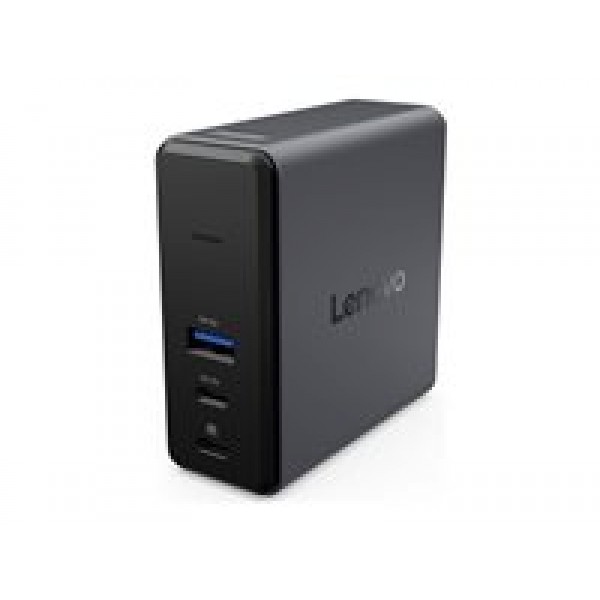 LENOVO X9 GaN polnilna postaja, črna, 3-letna garancija
