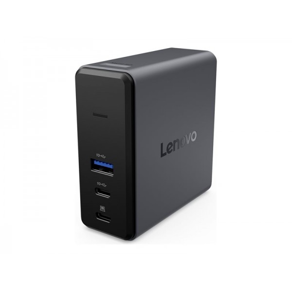 LENOVO X9 GaN polnilna postaja, črna, 3-letna garancija