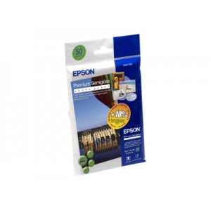 EPSON Premium semi gloss photo paper inkjet 251g/m2 100x150mm 50 sheets pack