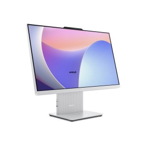 LENOVO IdeaCentre AIO 24 vse-v-enem naprava, AMD Ryzen 5 7535HS, 23,8-palčni FHD 100 Hz, 16 GB RAM, 512 GB SSD, integrirana grafika (UMA), Windows 11 Home, Cloud Grey, 2-letna garancija