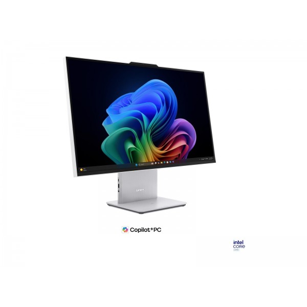 LENOVO IdeaCentre vse-v-enem naprava 27 Intel Core Ultra 5 325, 27-palčni QHD zaslon, 16 GB RAM, 512 GB SSD, UMA grafika, DOS, cloud grey, 2 leti garancije