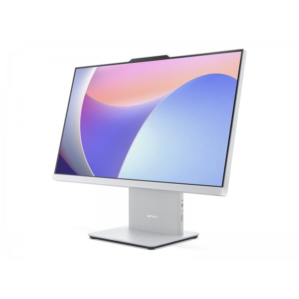 LENOVO IdeaCentre vse-v-enem naprava 24, AMD Ryzen 5 7535HS, 23,8-palčni FHD IPS zaslon z osveževanjem 100 Hz, 16 GB RAM, 1 TB prostora za shranjevanje, integrirana grafika (UMA), Windows 11 Home, Cloud Grey, 2 leti garancije