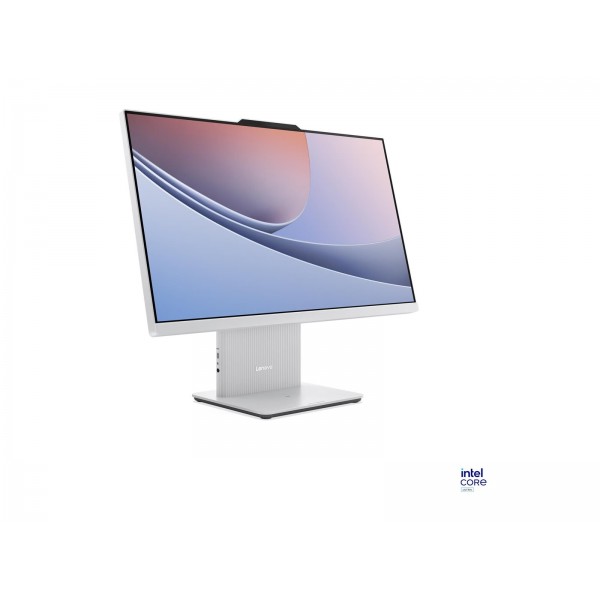 LENOVO IdeaCentre vse-v-enem naprava Intel Core Ultra 5 226V, 27" FHD, 16 GB RAM, 512 GB, integrirana grafika (UMA), Windows 11 Home, Cloud Grey, 2-letna garancija