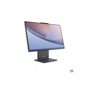 LENOVO IdeaCentre vse-v-enem naprava z Intel Core Ultra 7 256V, 23,8-palčnim Full HD (FHD) zaslonom, 16 GB RAM, 512 GB SSD, integrirano grafiko (UMA) in Windows 11 Home, barva Luna Grey, 2-letna garancija.