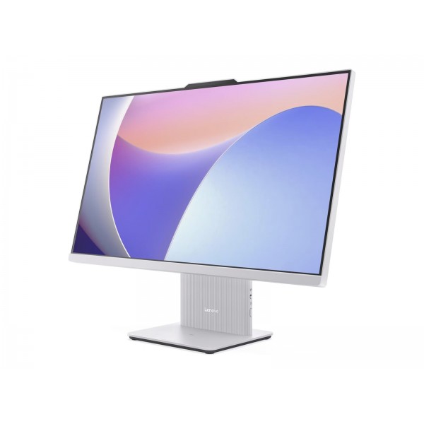LENOVO IdeaCentre AIO 27 vse-v-enem naprava z AMD Ryzen 5 7535HS, 27-palčnim IPS FHD zaslonom, 16 GB RAM, 512 GB SSD, integrirano grafiko (UMA), Windows 11 Home, v barvi Cloud Grey in 2-letno garancijo.