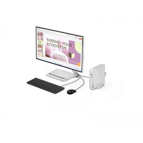 LENOVO IdeaCentre Mini Tiny, Intel Core i5-13420H, 16 GB RAM, 512 GB, integrirana grafika (UMA), Windows 11 Home, Cloud Grey, 2 leti garancije