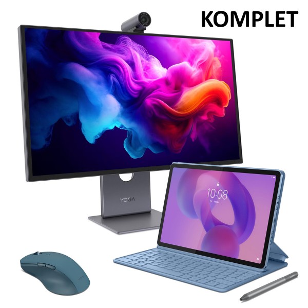 Paket LENOVO Yoga Pro 27UD-10, 27-palčni, s tablico Idea Tab in Yoga miško