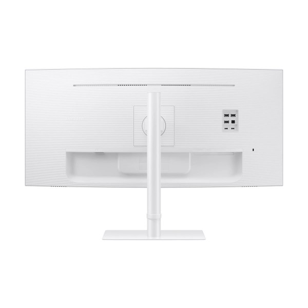 SAMSUNG LS34C650TAUX 34-palčni 21:9 ukrivljen 1000R, 3440×1440 VA-LED, 100 Hz, DisplayPort (DP)/HDMI/Thunderbolt 4 (USB-C) z 90 W napajanja, LAN, vgrajeni zvočniki, stojalo z nastavitvijo višine (HAS), VESA, White