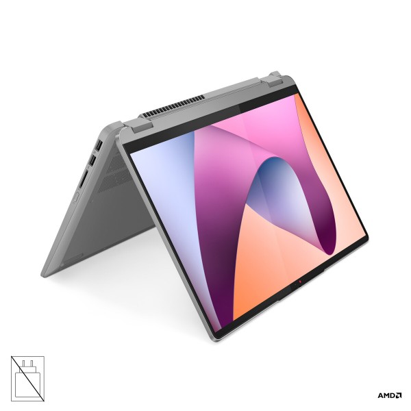 LENOVO IdeaPad Flex 5, AMD Ryzen 5 5625U, 14-palčni WUXGA zaslon na dotik (MT), 16 GB RAM, 512 GB, UMA (integrirana grafika), Windows 11 Home, Arctic Grey, 2-letna garancija, brez napajalnika