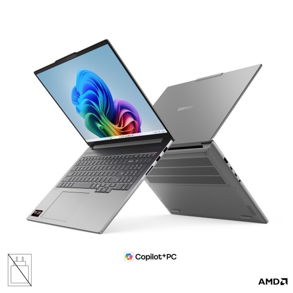 LENOVO IdeaPad Pro 5 prenosnik z AMD Ryzen AI 7 450, 16" 2.8K OLED zaslonom, 32 GB RAM, 1 TB SSD, UMA (integrirana grafika), Windows 11 Home, Luna Grey, 3-letna garancija, brez napajalnika