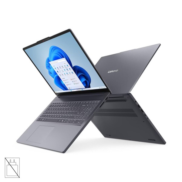 LENOVO IdeaPad Slim 3 prenosnik, AMD Ryzen 5 8640HS, 16-palčni WUXGA zaslon, 16 GB RAM, 512 GB, integrirana grafika (UMA), Windows 11 Home, Luna Grey, 2-letna garancija, brez napajalnika