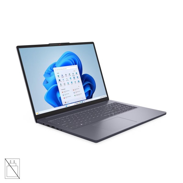 LENOVO IdeaPad Slim 3 prenosnik, AMD Ryzen 5 8640HS, 16-palčni WUXGA zaslon, 16 GB RAM, 512 GB, integrirana grafika (UMA), Windows 11 Home, Luna Grey, 2-letna garancija, brez napajalnika LENOVO IdeaPad Slim 3 prenosnik, AMD Ryzen 5 8640HS, 16-palčni WUXGA zaslon, 16 GB RAM, 512 GB, integrirana grafika (UMA), Windows 11 Home, Luna Grey, 2-letna garancija, brez napajalnika