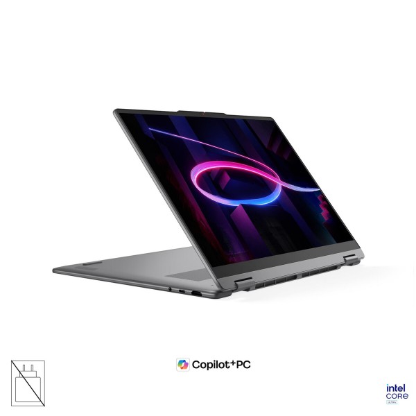 LENOVO Yoga 7 prenosnik 2-v-1, Intel Core Ultra 7 355, 16-palčni WUXGA OLED (multi-touch), 32 GB RAM, 1 TB SSD, UMA grafika, Windows 11 Home, Luna Grey, 3-letna garancija, brez napajalnika LENOVO Yoga 7 prenosnik 2-v-1, Intel Core Ultra 7 355, 16-palčni WUXGA OLED (multi-touch), 32 GB RAM, 1 TB SSD, UMA grafika, Windows 11 Home, Luna Grey, 3-letna garancija, brez napajalnika