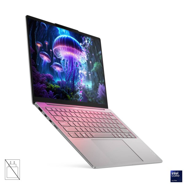 LENOVO Yoga Slim 7 Aura Edition, Intel Core Ultra 7 258V, 14-palčni 2.8K WQXGA+ OLED zaslon, multi-touch, 32 GB RAM, 1 TB prostora za shranjevanje, UMA grafika, Windows 11 Home, Luna Grey, 3-letna garancija, brez napajalnika