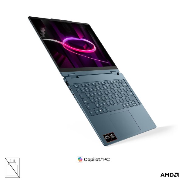 LENOVO Yoga 7 2-v-1 prenosnik, AMD Ryzen AI 7 445, 14-palčni WUXGA zaslon, 24 GB RAM, 1 TB, UMA (integrirana grafika), Windows 11 Home, tidal teal, 3-letna garancija, brez napajalnika LENOVO Yoga 7 2-v-1 prenosnik, AMD Ryzen AI 7 445, 14-palčni WUXGA zaslon, 24 GB RAM, 1 TB, UMA (integrirana grafika), Windows 11 Home, tidal teal, 3-letna garancija, brez napajalnika