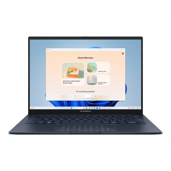 ASUS Zenbook UX3405CA-QL073W prenosnik: Intel Core Ultra 7 255H, 14-palčni OLED zaslon (WUXGA), 32 GB LPDDR5X, 1 TB PCIe SSD, Windows 11 Home.
