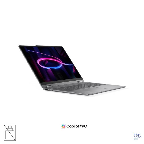 LENOVO Yoga 7 prenosnik 2-v-1, Intel Core Ultra 7 355, 16-palčni WUXGA OLED (multi-touch), 32 GB RAM, 1 TB SSD, UMA grafika, Windows 11 Home, Luna Grey, 3-letna garancija, brez napajalnika LENOVO Yoga 7 prenosnik 2-v-1, Intel Core Ultra 7 355, 16-palčni WUXGA OLED (multi-touch), 32 GB RAM, 1 TB SSD, UMA grafika, Windows 11 Home, Luna Grey, 3-letna garancija, brez napajalnika