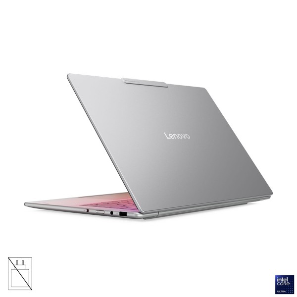 LENOVO Yoga Slim 7 Aura Edition, Intel Core Ultra 7 258V, 14-palčni 2.8K WQXGA+ OLED zaslon, multi-touch, 32 GB RAM, 1 TB prostora za shranjevanje, UMA grafika, Windows 11 Home, Luna Grey, 3-letna garancija, brez napajalnika
