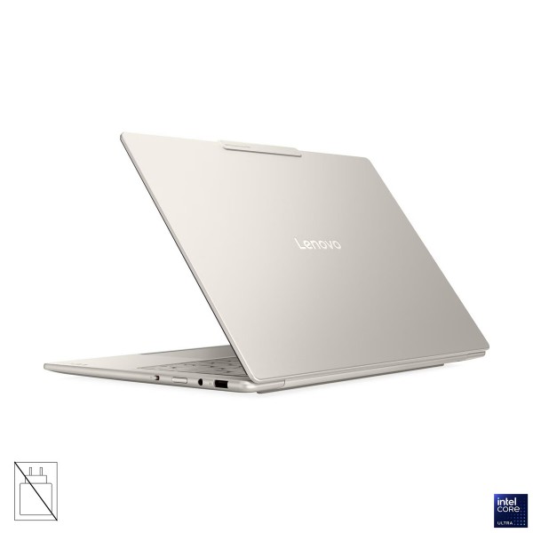 LENOVO Yoga Slim 7i Aura Edition prenosnik, Intel Core Ultra 5 226V, 14" 2.8K WQXGA+ OLED, 16 GB RAM, 512 GB SSD, integrirana grafika (UMA), Windows 11 Home, barva Seashell, 3-letna garancija, brez napajalnika