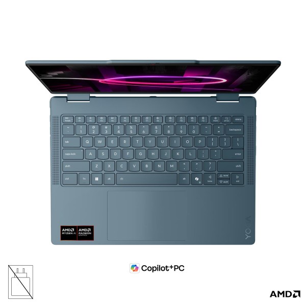 LENOVO Yoga 7 2-v-1 prenosnik, AMD Ryzen AI 7 445, 14-palčni WUXGA zaslon, 24 GB RAM, 1 TB, UMA (integrirana grafika), Windows 11 Home, tidal teal, 3-letna garancija, brez napajalnika LENOVO Yoga 7 2-v-1 prenosnik, AMD Ryzen AI 7 445, 14-palčni WUXGA zaslon, 24 GB RAM, 1 TB, UMA (integrirana grafika), Windows 11 Home, tidal teal, 3-letna garancija, brez napajalnika