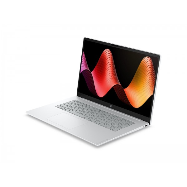 HP OmniBook 3 17-dp0017nmx prenosnik z AMD Ryzen 5 40, 17,3-palčnim FHD zaslonom, 16 GB LPDDR5, 512 GB PCIe, AMD Radeon 610M, FreeDOS 3.0, Glacier Silver