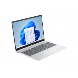 Prenosnik HP OmniBook 5 16-ba1010nm z Intel Core 5 120U, 16" 2K OLED zaslonom, 16 GB LPDDR5X pomnilnika, 1 TB PCIe SSD in Windows 11 Home, barva Glacier Silver