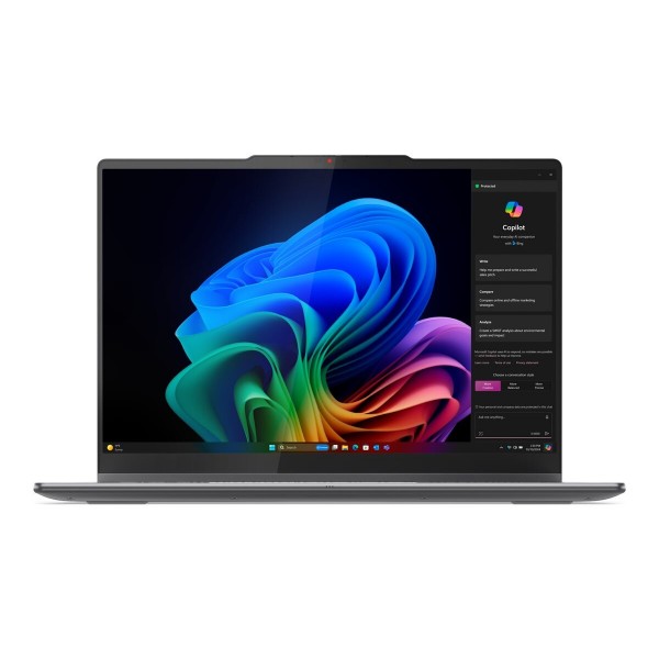 LENOVO Yoga 7 2-v-1 prenosnik, Intel Core Ultra 7 256V, 14" WUXGA OLED, multi-touch, 16 GB RAM, 1 TB SSD, integrirana grafika (UMA), Windows 11 Home, Luna Grey, 2 leti garancije