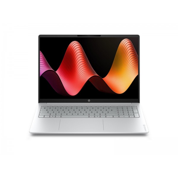 HP OmniBook 3 16-by0022nmx prenosnik z AMD Ryzen 5 40, 16-palčnim 2K zaslonom, 16 GB LPDDR5 pomnilnika, 512 GB PCIe SSD, grafično kartico AMD Radeon 610M, FreeDOS 3.0, v barvi Glacier Silver