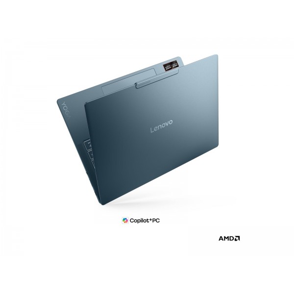 LENOVO Yoga Slim 7 prenosnik AMD Ryzen AI 7 445, 14" 2.8K WQXGA+ OLED, 32 GB, 1 TB, integrirana grafika (UMA), Windows 11 Home, tidal teal, 3-letna garancija