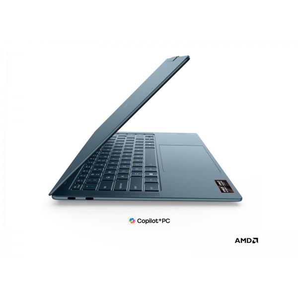 LENOVO Yoga Slim 7 prenosnik AMD Ryzen AI 7 445, 14" 2.8K WQXGA+ OLED, 32 GB, 1 TB, integrirana grafika (UMA), Windows 11 Home, tidal teal, 3-letna garancija