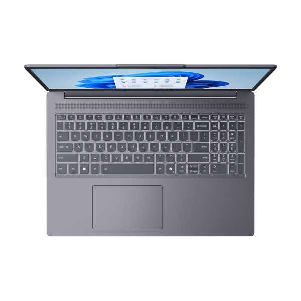 LENOVO IdeaPad Slim 3 prenosnik, AMD Ryzen 5 8640HS, 16-palčni WUXGA zaslon, 16 GB RAM, 512 GB, integrirana grafika (UMA), Windows 11 Home, Luna Grey, 2-letna garancija