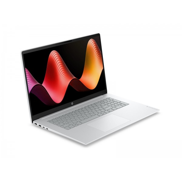 HP OmniBook 3 17-dp0017nmx prenosnik z AMD Ryzen 5 40, 17,3-palčnim FHD zaslonom, 16 GB LPDDR5, 512 GB PCIe, AMD Radeon 610M, FreeDOS 3.0, Glacier Silver