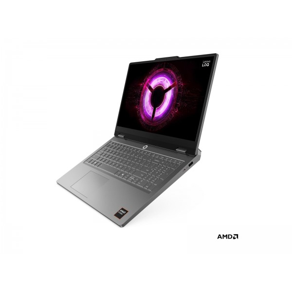 Prenosnik LENOVO LOQ Essential z AMD Ryzen 5 150 procesorjem, 15,6" FHD zaslonom, 16 GB pomnilnika RAM, 512 GB SSD, grafično kartico RTX 5050, brez prednameščenega sistema (DOS), v barvi Luna Grey ter 3-letno garancijo. Prenosnik LENOVO LOQ Essential z AMD Ryzen 5 150 procesorjem, 15,6" FHD zaslonom, 16 GB pomnilnika RAM, 512 GB SSD, grafično kartico RTX 5050, brez prednameščenega sistema (DOS), v barvi Luna Grey ter 3-letno garancijo.