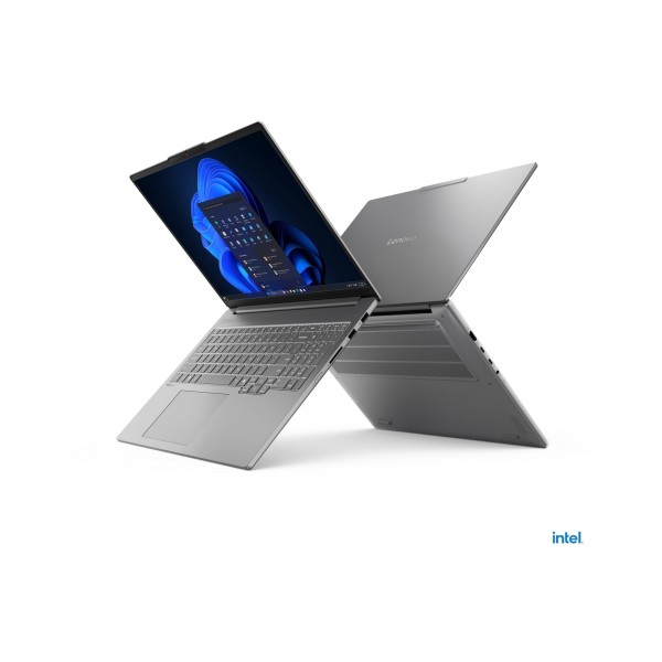 LENOVO IdeaPad Pro 5 prenosnik z Intel Core Ultra 9 285H, 16-palčnim 2.8K OLED zaslonom s 120Hz osveževanjem, 32GB RAM, 1TB SSD in grafično kartico RTX 5050, z operacijskim sistemom Windows 11 Home, barva Luna Grey, 2 leti garancije.