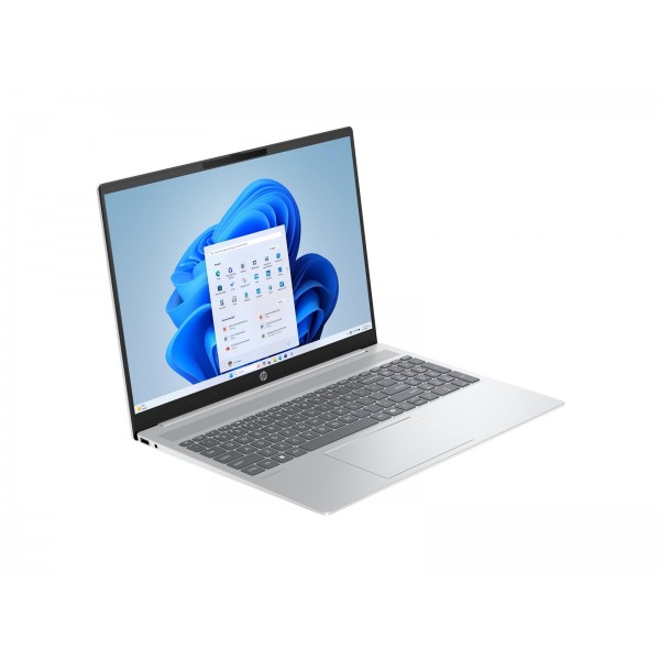 HP Omnibook 5 AI 16-af1000nm prenosnik z Intel Core Ultra 7 255U, 16" 2K OLED zaslonom, 32 GB LPDDR5X RAM, 1 TB PCIe SSD, Windows 11 Home, v barvi Glacier Silver
