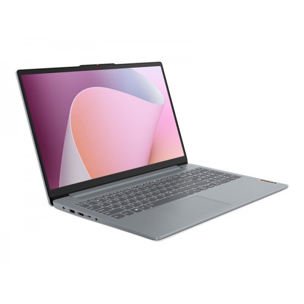 Prenosnik LENOVO IdeaPad Slim 3 z AMD Ryzen 5 7520U, 15.6inch FHD zaslonom, 16GB RAM, 512GB SSD, UMA (integrirana grafika), brez operacijskega sistema (DOS), v barvi arctic grey, 2 leti garancije.