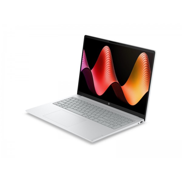 HP OmniBook 3 16-by0022nmx prenosnik z AMD Ryzen 5 40, 16-palčnim 2K zaslonom, 16 GB LPDDR5 pomnilnika, 512 GB PCIe SSD, grafično kartico AMD Radeon 610M, FreeDOS 3.0, v barvi Glacier Silver