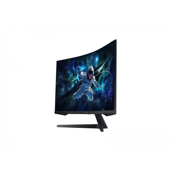 SAMSUNG LS32CG552EUXEN 32-palčni ukrivljen monitor (VA), ločljivost 2560 x 1440, ukrivljenost 1000R, osveževalna frekvenca 165 Hz, svetlost 300 cd/m², odzivni čas 1 ms (MPRT), HDR10, povezljivost HDMI in DisplayPort