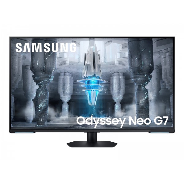 SAMSUNG Odyssey Neo G7 G70NC, 43-palčni UHD VA ploski zaslon, 144 Hz, odzivni čas 1 ms, Smart, 400 cd/m2 SAMSUNG Odyssey Neo G7 G70NC, 43-palčni UHD VA ploski zaslon, 144 Hz, odzivni čas 1 ms, Smart, 400 cd/m2