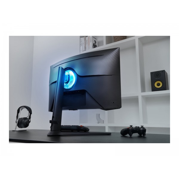 SAMSUNG Odyssey Neo G7 G75NB, 32-palčni UHD monitor z VA-panelom, 165 Hz, odzivni čas 1 ms, svetlost 350 cd/m², DisplayPort.