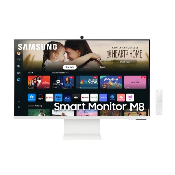 SAMSUNG LS32DM801UUXDU 32-palčni VA zaslon UHD 4K, 60 Hz, 4 ms, 400 cd/m2, micro HDMI, 2× USB-C, USB HUB, Wi‑Fi, Bluetooth 4.2