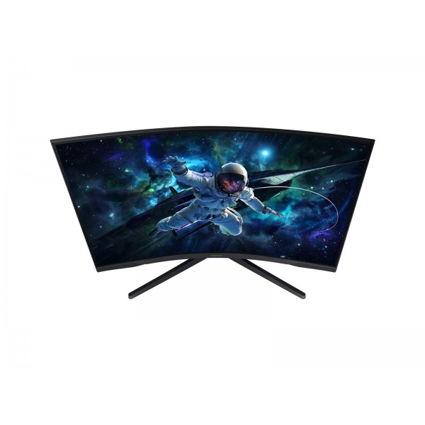 SAMSUNG LS32CG552EUXEN 32-palčni ukrivljen monitor (VA), ločljivost 2560 x 1440, ukrivljenost 1000R, osveževalna frekvenca 165 Hz, svetlost 300 cd/m², odzivni čas 1 ms (MPRT), HDR10, povezljivost HDMI in DisplayPort