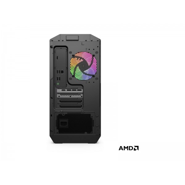 LENOVO LOQ Tower: AMD Ryzen 7 8745HX, 32 GB RAM, 1 TB prostora za shranjevanje, grafična kartica AMD Radeon RX 9060 XT, operacijski sistem DOS, barva luna grey, 2-letna garancija.