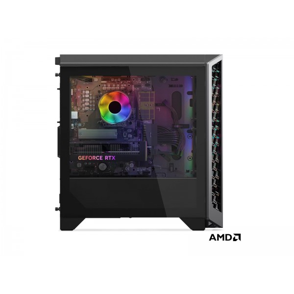 LENOVO LOQ Tower: AMD Ryzen 7 8745HX, 32 GB RAM, 1 TB prostora za shranjevanje, grafična kartica AMD Radeon RX 9060 XT, operacijski sistem DOS, barva luna grey, 2-letna garancija.