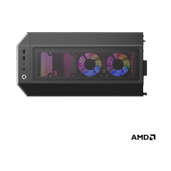 LENOVO LOQ Tower: AMD Ryzen 7 8745HX, 32 GB RAM, 1 TB prostora za shranjevanje, grafična kartica AMD Radeon RX 9060 XT, operacijski sistem DOS, barva luna grey, 2-letna garancija.