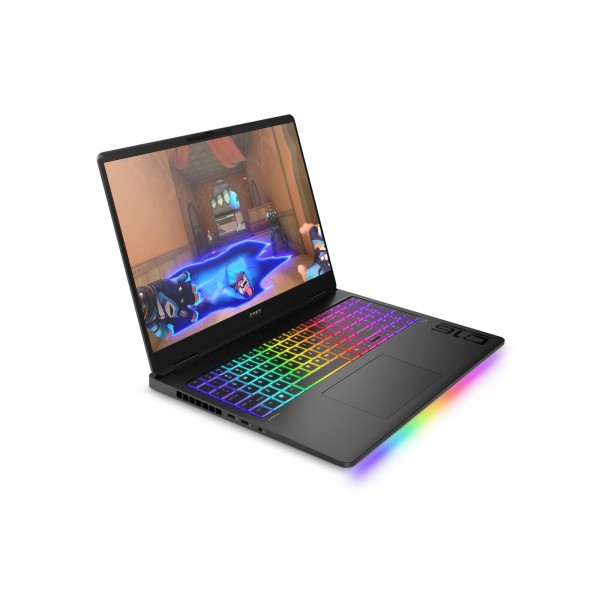 HP Omen 16-ah0036nn prenosnik z Intel Core Ultra 9 275HX, 16-palčnim UWWA 2.5K OLED zaslonom, 32 GB DDR5 pomnilnika, 2 TB PCIe SSD, NVIDIA GeForce RTX 5090 s 24 GB grafičnega pomnilnika, Windows 11 Home, barva Shadow Black